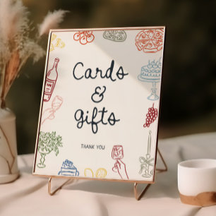 Affiche C'est plus coloré Illustrated Cartes & Cadeaux