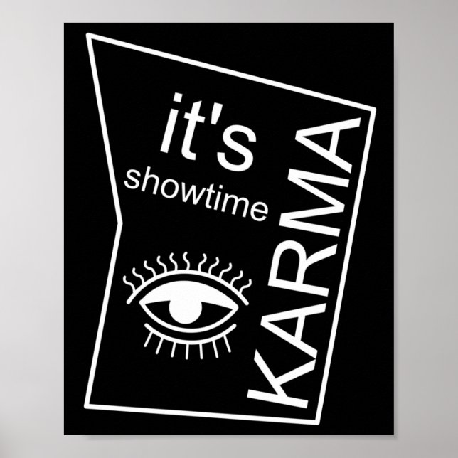 Affiche C'est Showtime Karma (Devant)