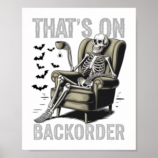 Affiche C'est sur Ckorder Pharmacy Tech Skeleton C'est Ck (Devant)