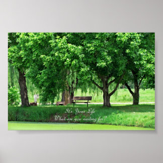 Affiche C'est Ta Vie. Qu'attendez-vous ?