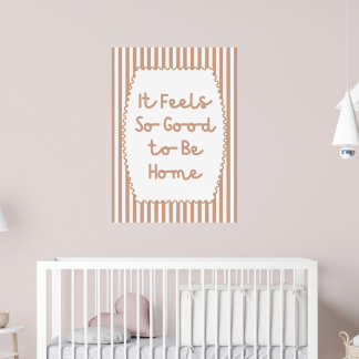 Affiche C'est tellement bien d'être à la maison