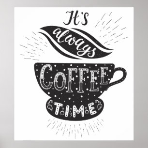 Affiche C'est Toujours l'Heure du Café