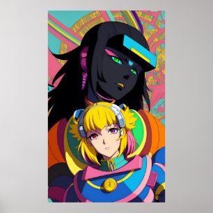 Affiche C'est tout anime de nos jours