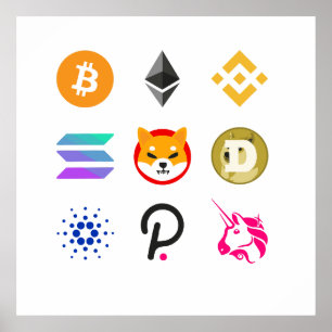 Affiche C'est tout ce que j'ai de mieux en crypto coins