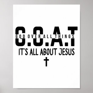 Affiche C'est tout sur Jésus Faire le ciel bondé Dieu sur