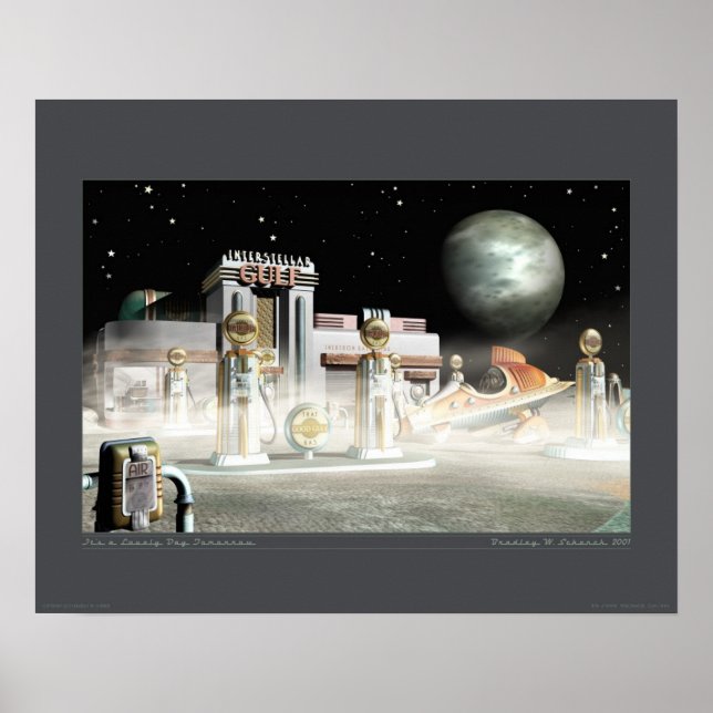 Affiche "C'est un beau jour demain" (20x16) (Devant)