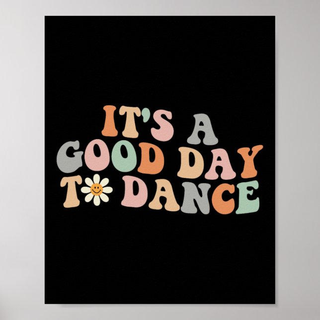 Affiche C'est un bon jour pour danser Danse Super Danse dr (Devant)
