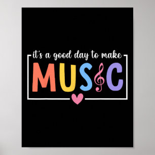 Affiche C'est un bon jour pour faire de la musique Musicie