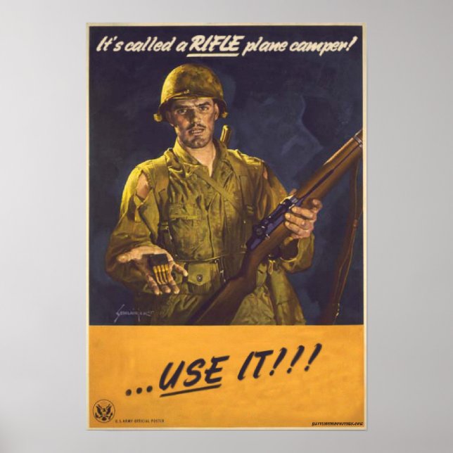 Affiche C'est un fusil (Devant)
