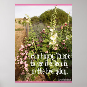 Affiche C'est un heureux talent de voir l'affiche de l'art