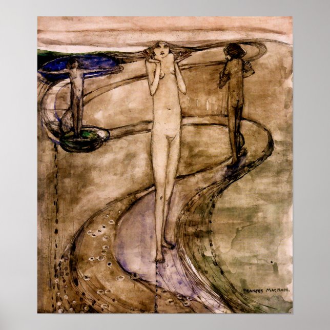 Affiche 'C'est un long chemin qui se demande à désirer (Devant)