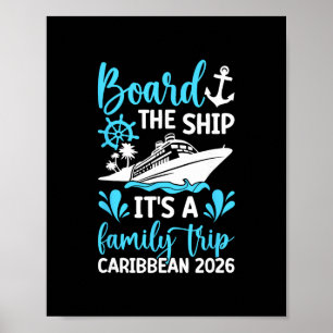 Affiche C'est un voyage en famille dans les Caraïbes 2026 