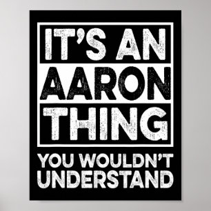 Affiche C'est une affaire d'Aaron que vous ne comprendriez