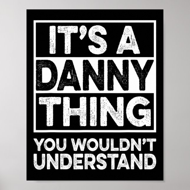 Affiche C'est une affaire Danny que vous ne comprendriez p (Devant)