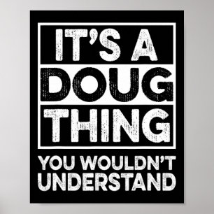 Affiche C'est une affaire de Doug que vous ne comprendriez