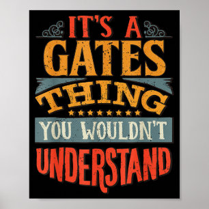 Affiche C'est une affaire de Gates que vous ne comprendrie