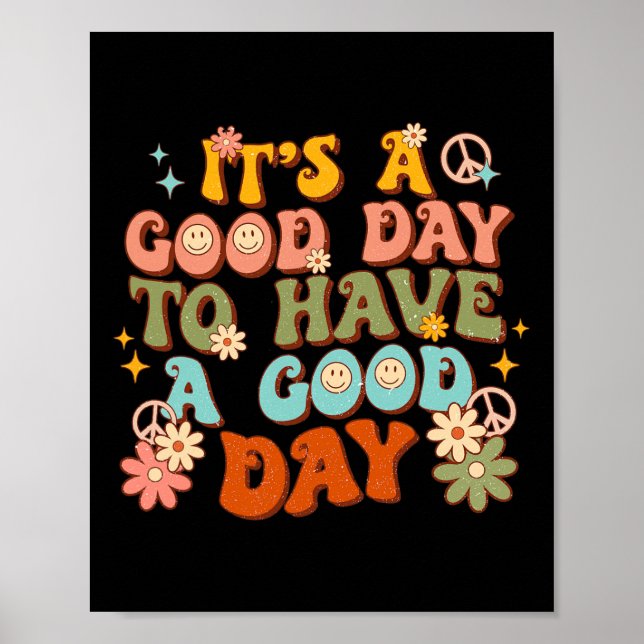 Affiche C'est une bonne journée pour passer une bonne jour (Devant)