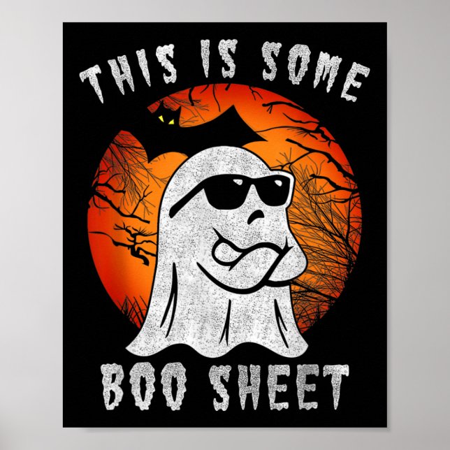 Affiche C'Est Une Feuille De Boite Ghost Halloween Costume (Devant)