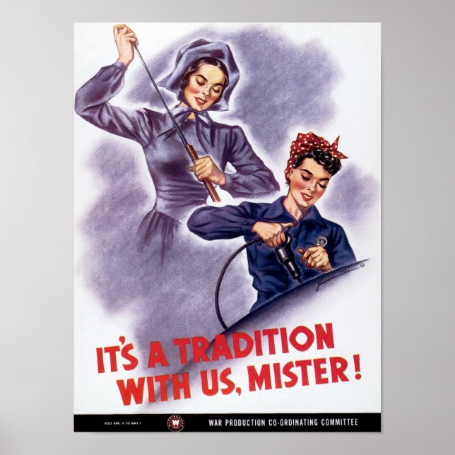 Affiche C'est une tradition avec nous, Monsieur ! (Devant)