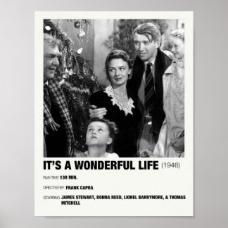 Affiche C'est une vie merveilleuse 1946 Film alternatif