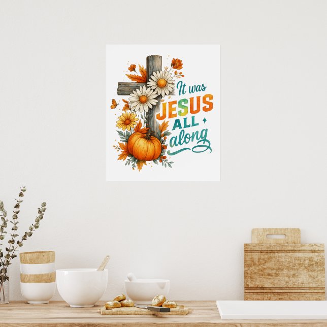 Affiche C'était Jésus... (Cuisine)