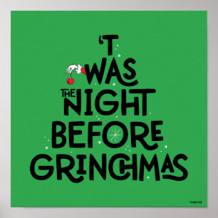 Affiche 'C'était la nuit avant Grinchmas