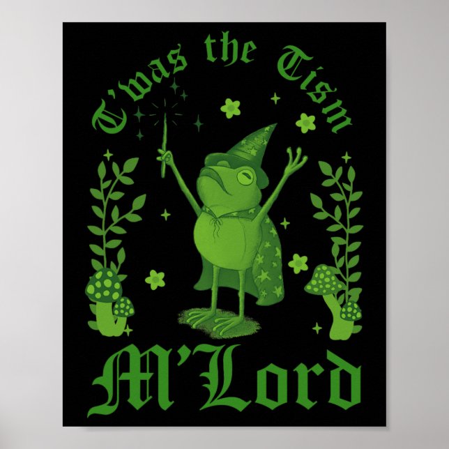 Affiche C'était le tisme M'lord Drôle de Grenouille Sorciè (Devant)