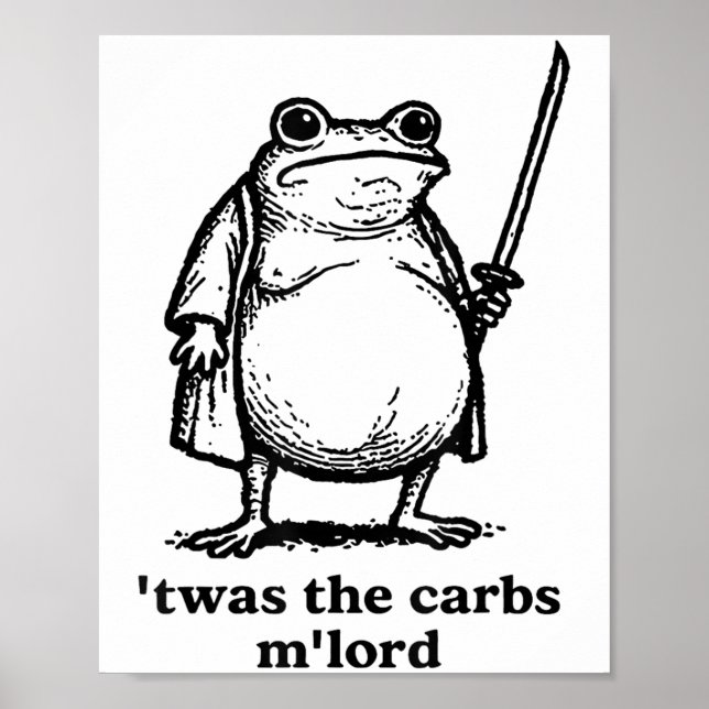 Affiche C'Était Tism Mlord Chevalier Médiéval Fat Samurai  (Devant)