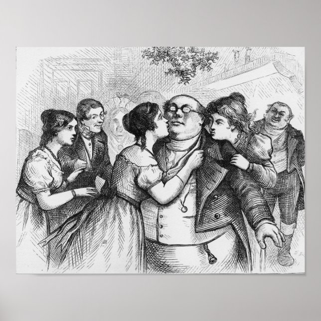 Affiche C'était une chose agréable de voir M. Pickwick (Devant)