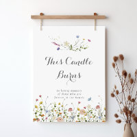 Cette Bougie Colorée De Fleurs Sauvages De Dainty