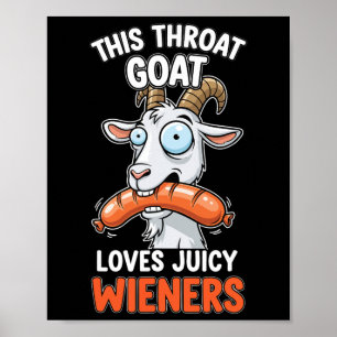 Affiche Cette Chèvre Throat Aime Les Éleveurs Juicy Mème S