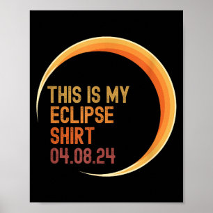 Affiche Cette Eclipse 04 08 24 Totale