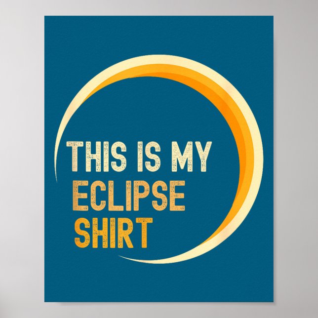 Affiche Cette éclipse Éclipse Totale de Soleil États-Unis (Devant)