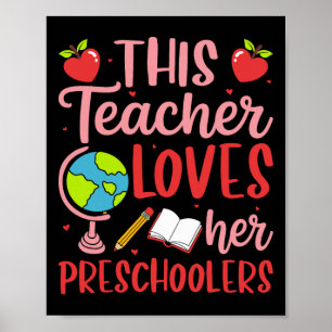 Affiche Cette enseignante aime la Saint-Valentin de ses él
