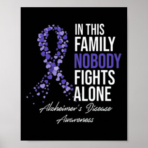 Affiche Cette famille ne se bat pas seule Alzheimerheimer