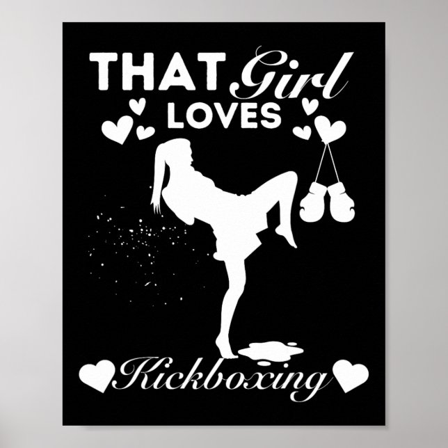 Affiche Cette fille adore le kickboxing  (Devant)