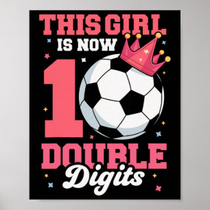 Affiche Cette fille est maintenant une fille de football à
