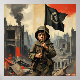 AFFICHE CETTE GUERRE NE FINIRA JAMAIS-4