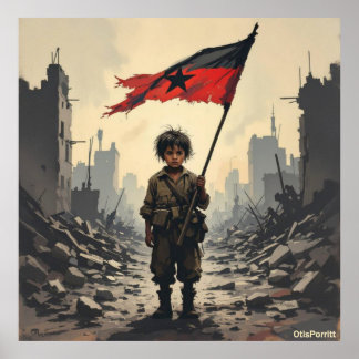 AFFICHE CETTE GUERRE NE FINIRA JAMAIS-8