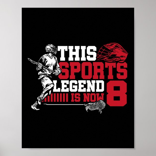 Affiche Cette Légende Du Sport Est Maintenant 8 (Devant)