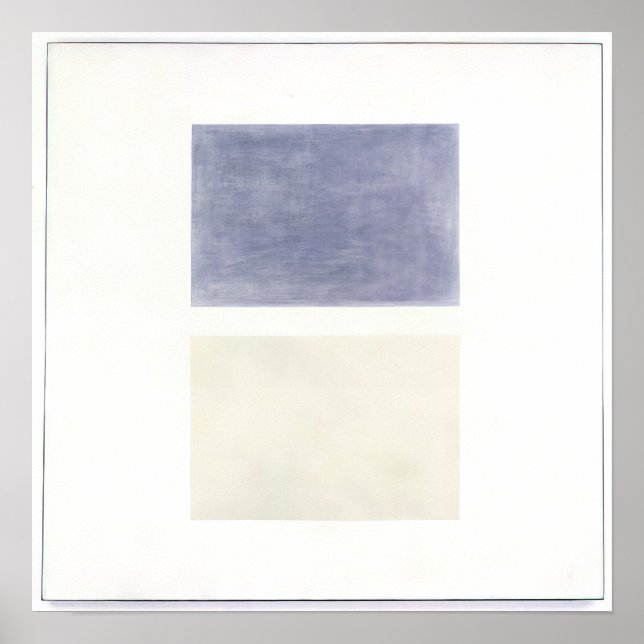 Affiche cette pluie 1960 - Agnes Martin (Devant)