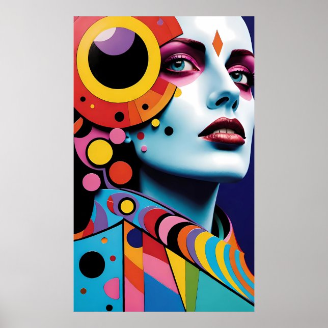 Affiche Cette reine des diamants - Ken Gage Art (Devant)