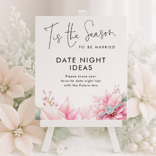 Affiche Cette saison Date Night Ideas Fête des mariées