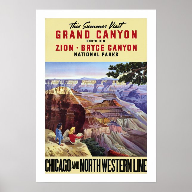 Affiche Cette Visite Été Du Grand Canyon (Devant)