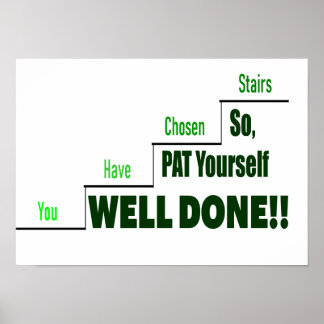 Affiche Ceux Qui "Prennent Les Escaliers"