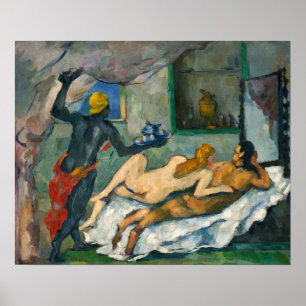 Affiche Cézanne - Après-Midi À Naples