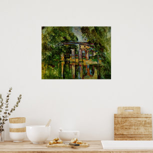 Affiche Cezanne - Aqueduct et Lock,