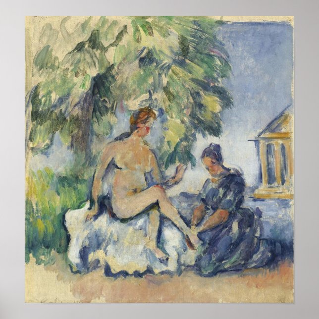 Affiche Cézanne - Bethsabée, 1885 (Devant)