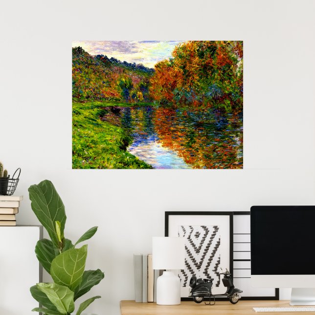 Affiche Cezanne - Bras de la Jeufosse (Bureau à domicile)