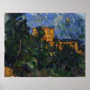 Affiche Cézanne - Château Noir